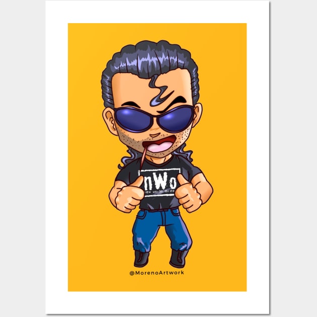 Chibi Scott Hall tribute Wall Art by MorenoArtwork